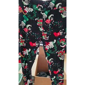 Holiday Time Christmas Cat Leggings